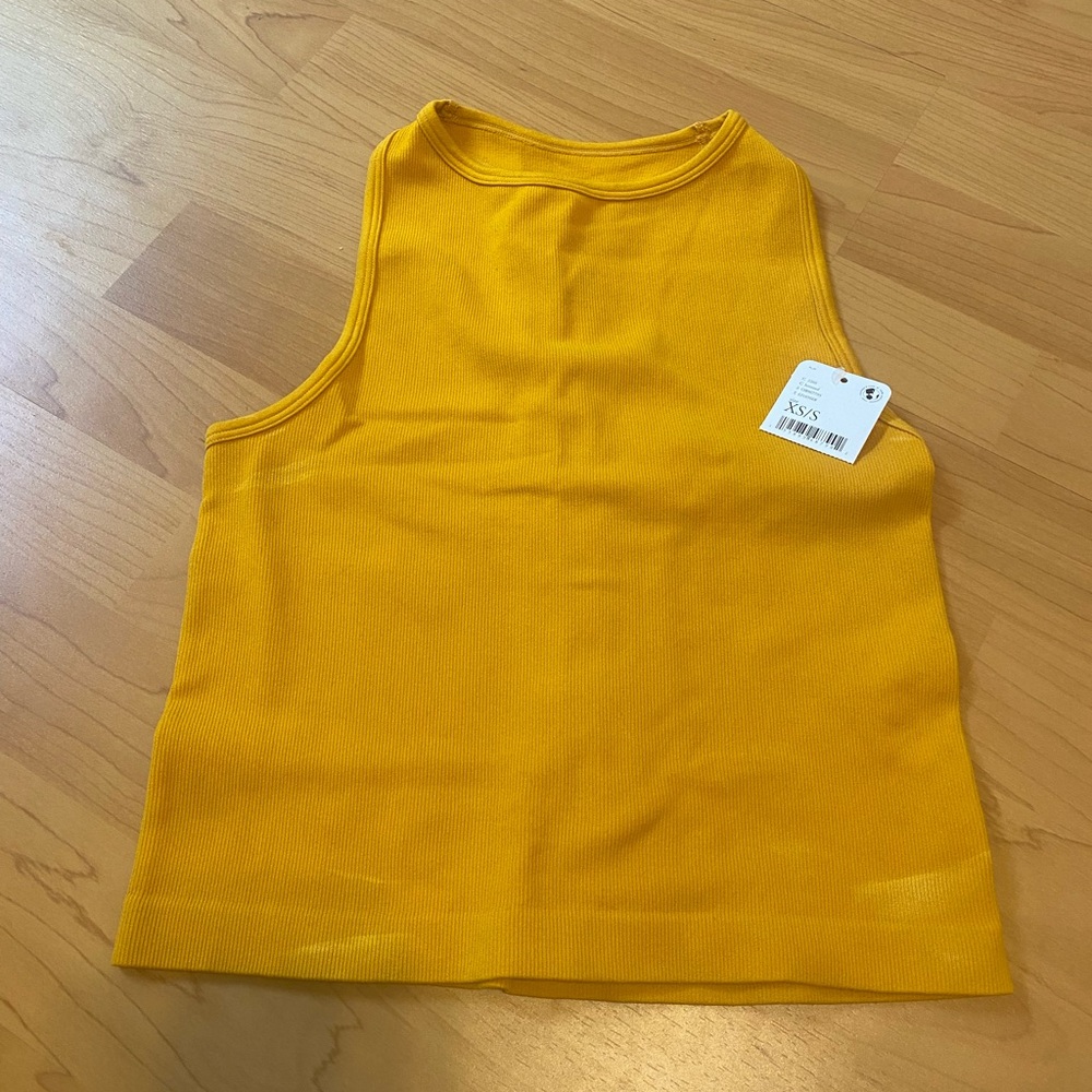 NWT| Free people clean lines crop tank - Picture 3 of 4